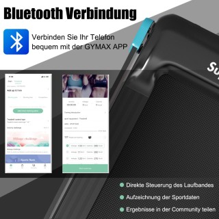 Costway Πτυσσόμενος Διάδρομος Γυμναστικής με Bluetooth και LED Οθό... Costway Πτυσσόμενος Διάδρομος Γυμναστικής με Bluetooth και LED Οθό...