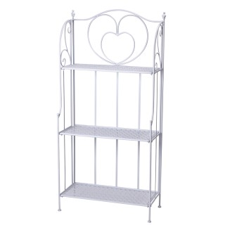 Galileo Ραφιέρα 3 ραφιών αναδιπλούμενη από μέταλλο 605x28xΥ127 cm λ...