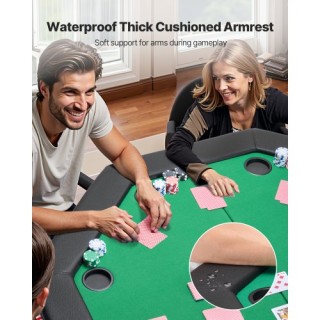 VEVOR Πτυσσόμενο Τραπέζι Πόκερ 1220 mm για 8 Παίκτες DZDTZDPKPZ489F... VEVOR Πτυσσόμενο Τραπέζι Πόκερ 1220 mm για 8 Παίκτες DZDTZDPKPZ489F...