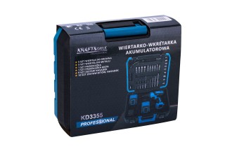 Kraft&Dele Επαναφορτιζόμενο Δραπανοκατσάβιδο 21V 2Ah με 2 Μπαταρίες...