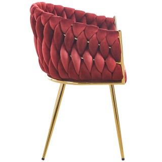 Shally Dogan Σετ 2 Καρέκλες για Τραπεζαρία και Γραφείο σε Σκούρο Κ... Shally Dogan Σετ 2 Καρέκλες για Τραπεζαρία και Γραφείο σε Σκούρο Κ...