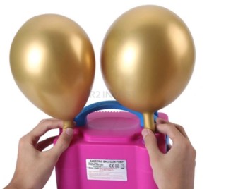 Ηλεκτρική Αντλία για Μπαλόνια με Διπλή Έξοδο 18 x 13 x 15,3 cm 590... Ηλεκτρική Αντλία για Μπαλόνια με Διπλή Έξοδο 18 x 13 x 15,3 cm 590...