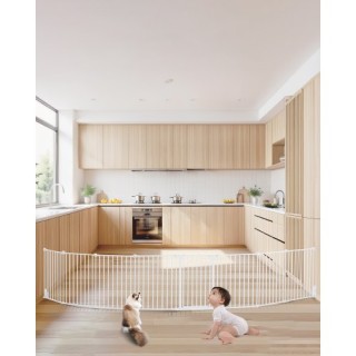 VEVOR Παιδική Πύλη 192 Ίντσες Πλάτος 28 Ίντσες Ύψος 8 Πάνελ Λευκή L... VEVOR Παιδική Πύλη 192 Ίντσες Πλάτος 28 Ίντσες Ύψος 8 Πάνελ Λευκή L...