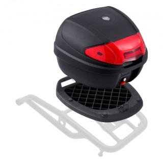 VEVOR 38L Μοτοσυκλετιστικό Κουτί Αποθήκευσης Ουράς με Αντανακλαστικ... VEVOR 38L Μοτοσυκλετιστικό Κουτί Αποθήκευσης Ουράς με Αντανακλαστικ...