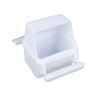 BAKAJI Κλουβί Πουλιών Λευκό για Πτηνά Παπαγάλους Τροφοδότες 46.5x3... BAKAJI Κλουβί Πουλιών Λευκό για Πτηνά Παπαγάλους Τροφοδότες 46.5x3...