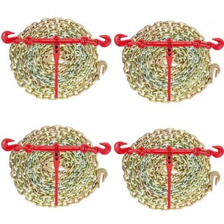 Σετ Αλυσίδας & Δεσμευτήρα VEVOR 3/8in-1/2in 10ft για Μεταφορές SZG... Σετ Αλυσίδας & Δεσμευτήρα VEVOR 3/8in-1/2in 10ft για Μεταφορές SZG...