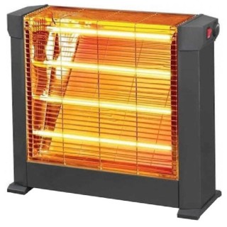 BAKAJI Ισχυρή Ηλεκτρική Θερμάστρα Χαλαζία 2200W KS-2760 με 4 Στοιχε...