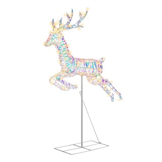 BAKAJI  Φωτεινό Χριστουγεννιάτικο Διακοσμητικό Εξωτερικού Χώρου Ελά...