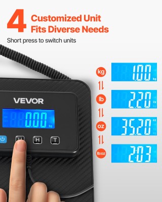 VEVOR Ζυγαριά Ακριβείας 10g-100g, Αντοχή 200kg FTTCYX10G1113M56E001V9