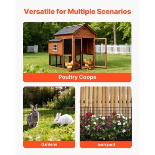 VEVOR Ρολό Υποδομής Συρμάτινου Πλέγματος 183cm x 30.4m, 1/2 ίντσας,... VEVOR Ρολό Υποδομής Συρμάτινου Πλέγματος 183cm x 30.4m, 1/2 ίντσας,...