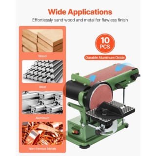 VEVOR Λειαντικές Ταινίες 152x1219mm, 80 Grit SGDYHL1015TSMQ07F001V0 VEVOR Λειαντικές Ταινίες 152x1219mm, 80 Grit SGDYHL1015TSMQ07F001V0