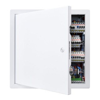 VEVOR Πάνελ Επίσκεψης Γυψοσανίδας 34x34 cm, Γαλβανιζέ Ατσάλινο, Λευ... VEVOR Πάνελ Επίσκεψης Γυψοσανίδας 34x34 cm, Γαλβανιζέ Ατσάλινο, Λευ...