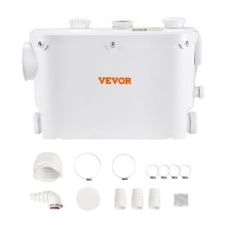 Αντλία Μακερατέρ VEVOR 500W για Τουαλέτα & Νεροχύτη  MTJZ500W8MWC3P...