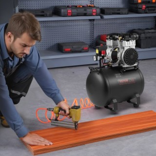 Φορητός Αεροσυμπιεστής VEVOR 10L 90 PSI  WYWSKYJ40L14358ANV2