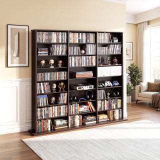 VEVOR Ντουλάπι Αποθήκευσης Μέσων, 8 Επίπεδα, 142 x 22 x 130 cm, για... VEVOR Ντουλάπι Αποθήκευσης Μέσων, 8 Επίπεδα, 142 x 22 x 130 cm, για...