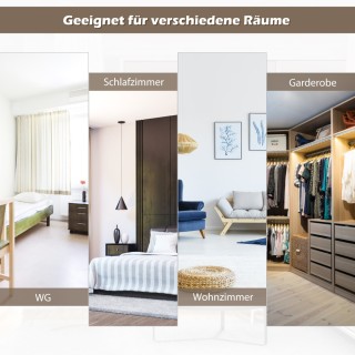 Costway Πολυλειτουργικός Καθρέφτης Πόρτας/Τοίχου Ολόσωμος με Αντικ... Costway Πολυλειτουργικός Καθρέφτης Πόρτας/Τοίχου Ολόσωμος με Αντικ...