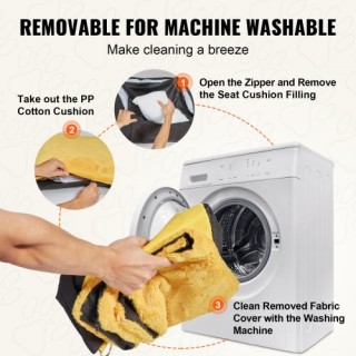 Κάθισμα Αυτοκινήτου VEVOR για Μικρό Σκύλο έως 25lbs Μαύρο  CWZGQCZY...