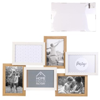 Κορνίζα Κολάζ για 6 Φωτογραφίες 49 x 31,5 x 3,4 cm Μπεζ HD4209 Home... Κορνίζα Κολάζ για 6 Φωτογραφίες 49 x 31,5 x 3,4 cm Μπεζ HD4209 Home...