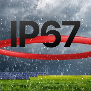 VEVOR Καλώδιο Προέκτασης Ηλιακού Πάνελ 100FT 10AWG Αδιάβροχο Κόκκιν...