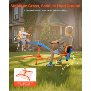 VEVOR Παιδική Τραμπάλα - Περιστροφή 360° με Αντοχή έως 136 kg για Η...