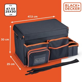 BLACK & DECKER Τσάντα Οργάνωσης Πορτμπαγκάζ BLACK+DECKER με Λουράκι...