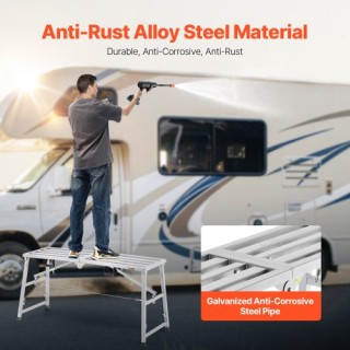 VEVOR Ρυθμιζόμενη Φορητή Σκαλωσιά 800 lb BXSZDJSJZJ70P2WE1V0 VEVOR Ρυθμιζόμενη Φορητή Σκαλωσιά 800 lb BXSZDJSJZJ70P2WE1V0