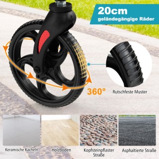 Costway Ελαφριά Πολυλειτουργική Καρέκλα & Πτυσσόμενο Περπατήστε Mar...