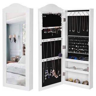 BAKAJI Κοσμηματοθήκη Καθρέφτης Τοίχου 96x35εκ 02833096 BAKAJI Κοσμηματοθήκη Καθρέφτης Τοίχου 96x35εκ 02833096