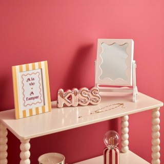 Atmosphera Κοσμηματοθήκη με Καθρέπτη 29x15x22 cm Λευκή 211546-White Atmosphera Κοσμηματοθήκη με Καθρέπτη 29x15x22 cm Λευκή 211546-White