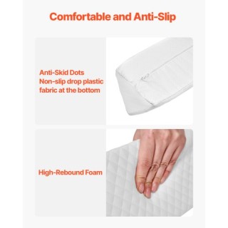 VEVOR Προστατευτικό Κρεβατιού Νηπίων 56 Αντιολισθητικό Αφρώδες Ελαφ... VEVOR Προστατευτικό Κρεβατιού Νηπίων 56 Αντιολισθητικό Αφρώδες Ελαφ...