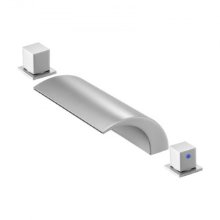 VEVOR Ανανεωμένος Βρυσάκι Μπανιέρας 3 Οπών, Ασημί Διπλή Ροή DFPTKBD... VEVOR Ανανεωμένος Βρυσάκι Μπανιέρας 3 Οπών, Ασημί Διπλή Ροή DFPTKBD...