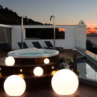 BAKAJI Σφαίρα Λάμπα Κήπου 20cm Φωτισμός Εξωτερικού Χώρου Υποδοχή E... BAKAJI Σφαίρα Λάμπα Κήπου 20cm Φωτισμός Εξωτερικού Χώρου Υποδοχή E...