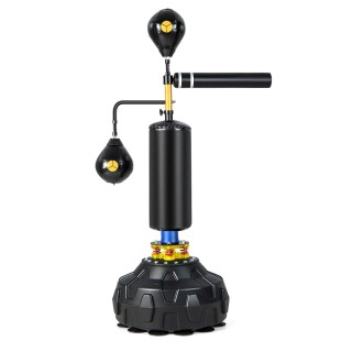 Costway Ρυθμιζόμενος Σάκος Πυγμαχίας με 2 Ταχύτητες και 360° Περιστ...