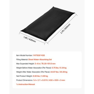 VEVOR Σάκοι Πλημμύρας 10 τεμ. 430 x 830 mm, Επαναχρησιμοποιούμενοι ... VEVOR Σάκοι Πλημμύρας 10 τεμ. 430 x 830 mm, Επαναχρησιμοποιούμενοι ...