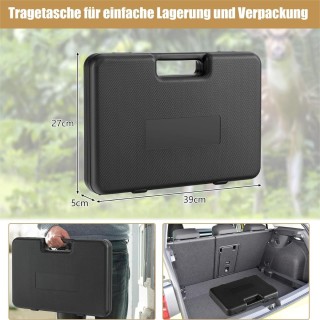 Costway Σετ Καθαρισμού Όπλων 107 τμχ, Καθολικό Μαύρο TH10045DK Costway Σετ Καθαρισμού Όπλων 107 τμχ, Καθολικό Μαύρο TH10045DK