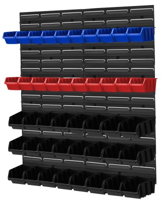 Kraft&Dele Πίνακας Οργάνωσης Εργαλείων Τοίχου 78 x 78 με 82 Σκαφάκι... Kraft&Dele Πίνακας Οργάνωσης Εργαλείων Τοίχου 78 x 78 με 82 Σκαφάκι...