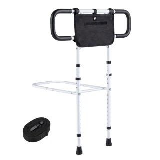 Costway Αναδιπλούμενο κάγκελο κρεβατιού για ηλικιωμένους με αποσπώμ... Costway Αναδιπλούμενο κάγκελο κρεβατιού για ηλικιωμένους με αποσπώμ...