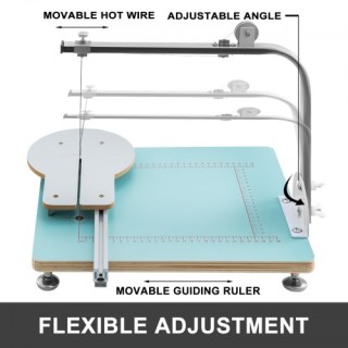 VEVOR Ηλεκτρικό Κοπτικό Αφρού με Καυτό Σύρμα για Πολυστυρένιο και Σ...