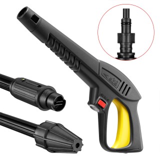 BAKAJI Πιστόλι Νερού Πίεσης για Πλυστικό Μηχάνημα με 2 Λόγχες 160 B...