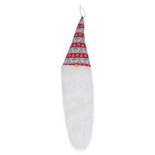 Galileo Μακριά γενειάδα ύψους 100 εκ. Άγιος Βασίλης από πολυεστέρα ...