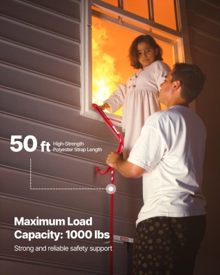 VEVOR Σπαστή Σκάλα Απόδρασης Έκτακτης Ανάγκης 5-6 Ορόφων 50FT XFTST... VEVOR Σπαστή Σκάλα Απόδρασης Έκτακτης Ανάγκης 5-6 Ορόφων 50FT XFTST...