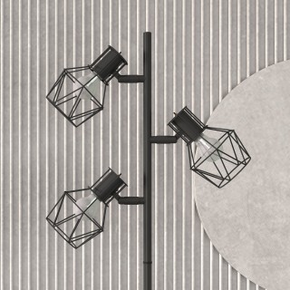 HOMCOM Λάμπα Δαπέδου 40W με 3 Ρυθμιζόμενα Φώτα και Διακόπτη με Κου... HOMCOM Λάμπα Δαπέδου 40W με 3 Ρυθμιζόμενα Φώτα και Διακόπτη με Κου...