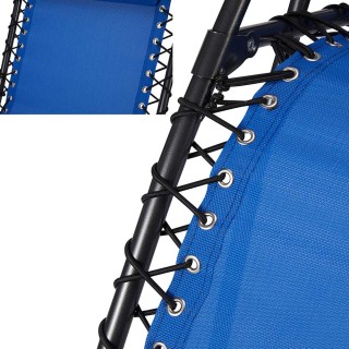 BAKAJI Καρέκλα Κήπου Πολυθρόνα Χαλάρωσης Πτυσσόμενη Μηδενικής Βαρύ... BAKAJI Καρέκλα Κήπου Πολυθρόνα Χαλάρωσης Πτυσσόμενη Μηδενικής Βαρύ...