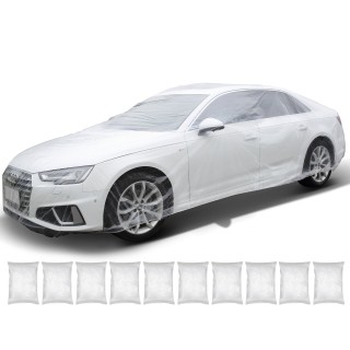 Σετ 10 τμχ Πλαστικό Διάφανο Κάλυμμα Αυτοκινήτου 3,8 x 6,6 m VEVOR ... Σετ 10 τμχ Πλαστικό Διάφανο Κάλυμμα Αυτοκινήτου 3,8 x 6,6 m VEVOR ...
