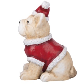 Galileo Εορταστικό κουτάβι καθιστό σε πολυρεζίνη ύψους 355 εκ. Sant...