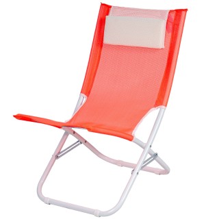 BAKAJI Πτυσσόμενη Καρέκλα Παραλίας Neon από Ατσάλι και Textilene Φ... BAKAJI Πτυσσόμενη Καρέκλα Παραλίας Neon από Ατσάλι και Textilene Φ...