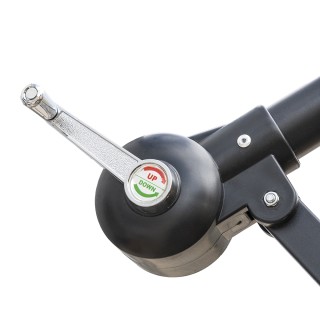 Galileo Ομπρελόνι λάμπα κήπου με εφέ ραφία 3 μ δομή από ανθρακούχο ...