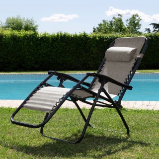 Galileo Καρέκλα Gran Relax μαύρη με σκελετό από ανθρακοχάλυβα, ανακ... Galileo Καρέκλα Gran Relax μαύρη με σκελετό από ανθρακοχάλυβα, ανακ...