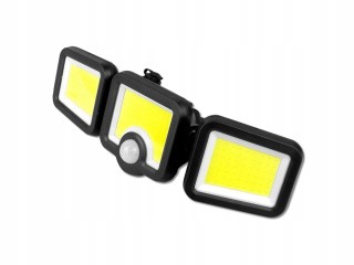 Verk Group Ηλιακή λάμπα με αισθητήρα κίνησης λυκόφωτος 171 LED ξεχω...