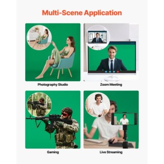 VEVOR Σετ Βάσης Φόντου 1.5 x 2 μ για Πάρτι & Φωτογραφικό Στούντιο B...